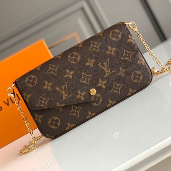 Louis Vuitton Felicie Pochette Shoulder Bag - Picture 1 of 7